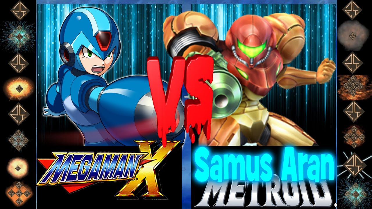 Megaman X (Capcom) vs Samus (Nintendo) - Ultimate Mugen Fight 2016