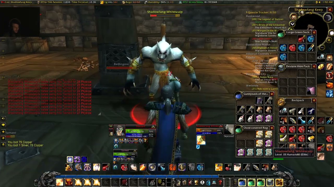 HC Paladin Solo SFK - Shadowfang keep (FULL RUN)