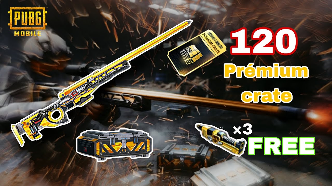 4.2 Prémium crate opening - Pubg Mobile - P〆KITTI