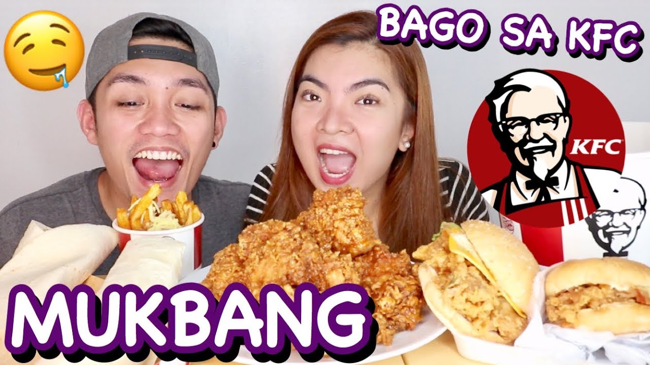 NEW BACONIZED ZINGER at GARLIC BUTTER CHICKEN NG KFC MUKBANG