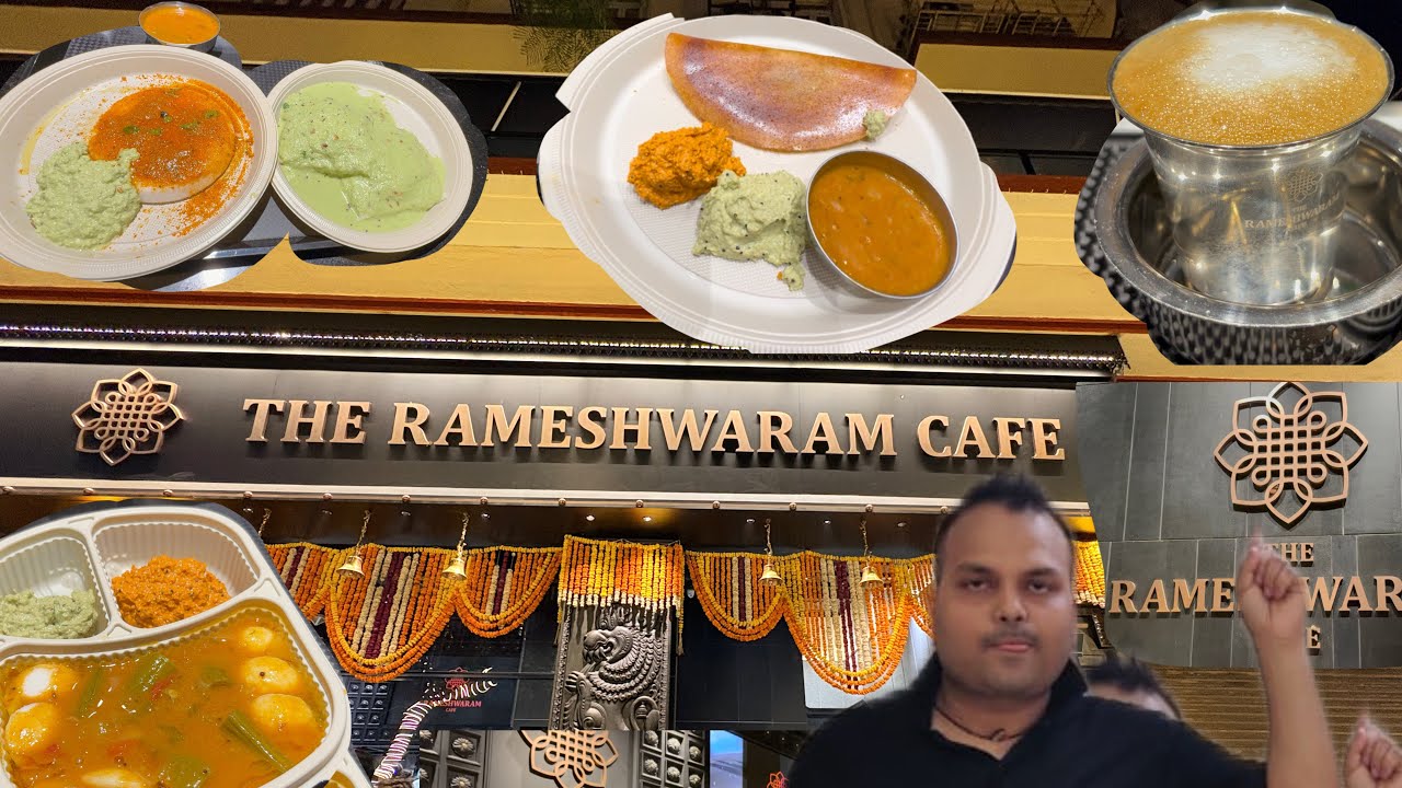 The Rameshwaram Cafe Mumbai |Bengaluru Famous South Indian Food in Mumbai|Legendary cafe in Mumbai 👍