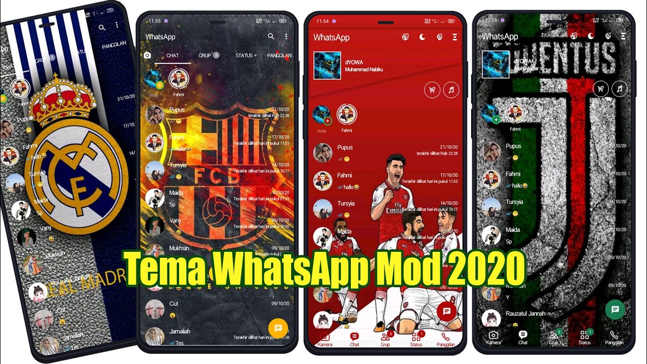 TEMA WHATSAPP dYOWA KEREN VERSI SEPAK BOLA TERBARU 2020