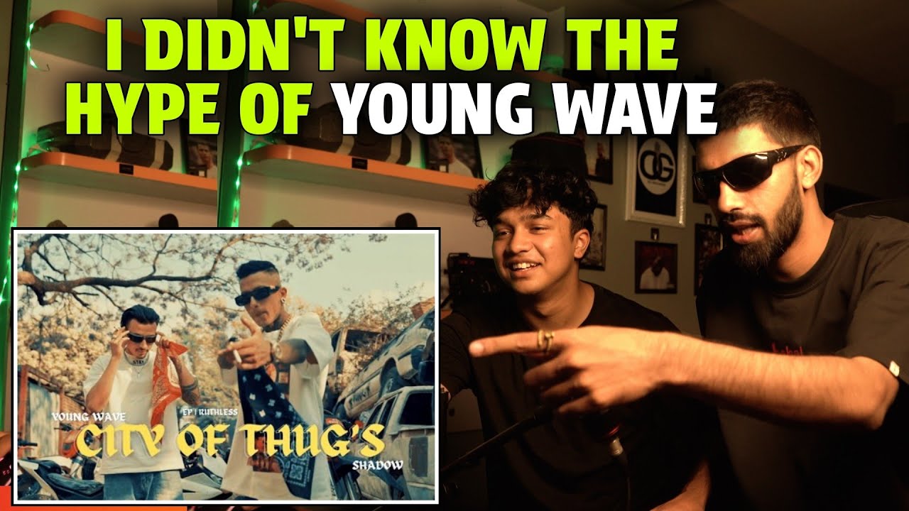 My New Studio 🤧 Shadow - City Of Thug's ft.‪Young Wave | Reaction Video with the 