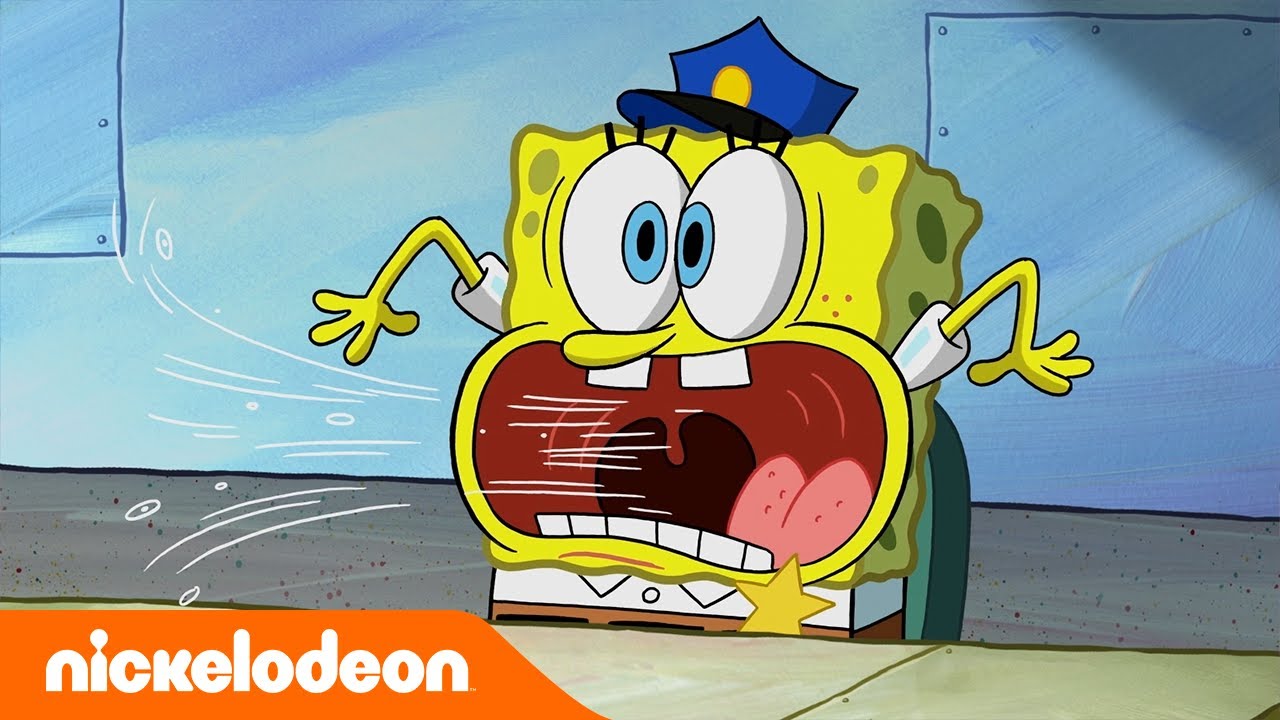 SpongeBob Kanciastoporty | SpongeBob i Pan Krab Zakradają Się Do Więzienia | Nickelodeon Polska