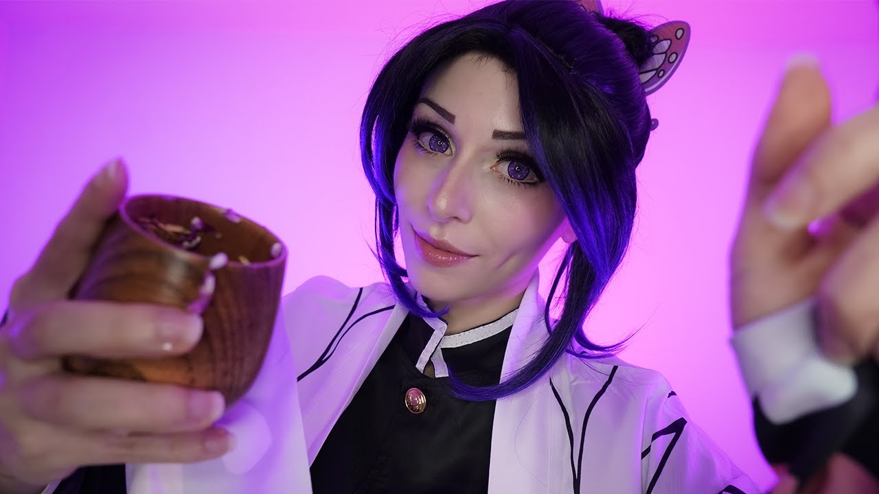 ASMR Shinobu Kocho заботится о вас | Убийца демонов