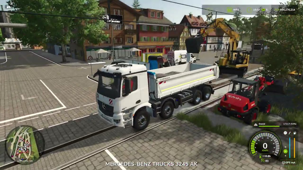 Farming Simulator 25 plac budowy rozbiórka stacji kolejowej odc 5