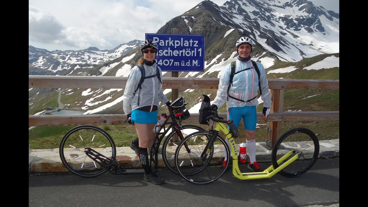 Großglockner - Tretroller - Kickbike - Footbike - Downhill