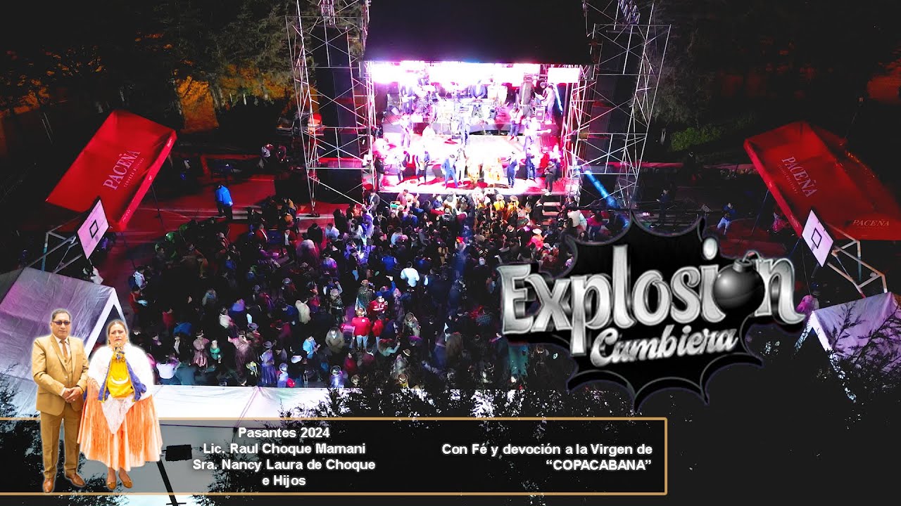 EXPLOSION CUMBIERA EN VIVO