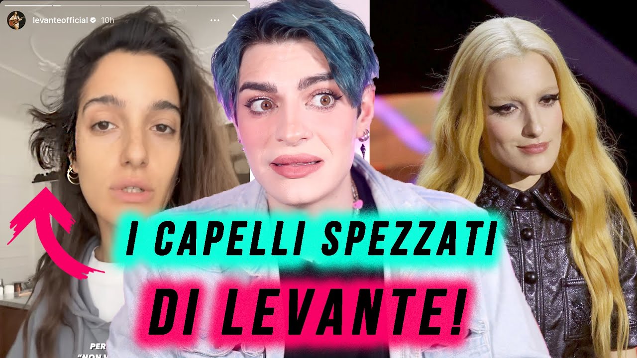LA DECOLORAZIONE HA SPEZZATO I CAPELLI DI LEVANTE!! PARLIAMONE...
