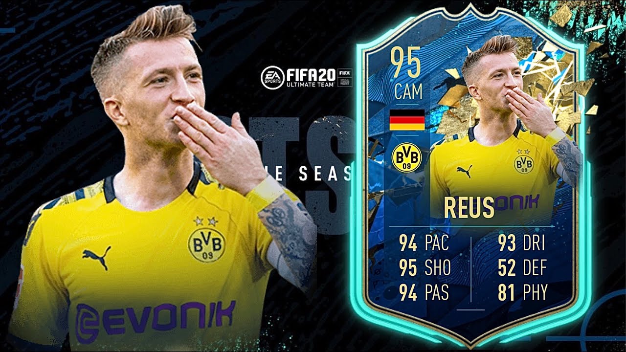 FIFA 20: MARCO REUS 95 TOTSSF PLAYER REVIEW I FIFA 20 ULTIMATE TEAM