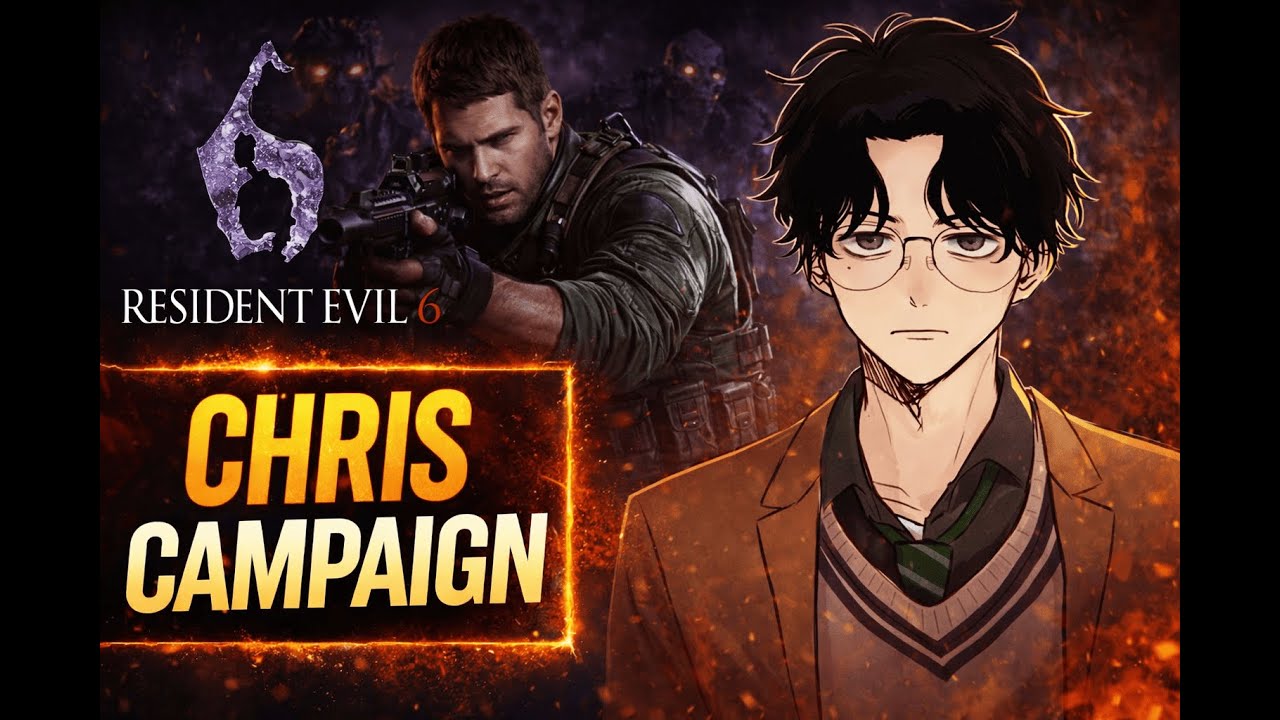 Resident Evil 6 Indonesia | Co-op Chris Campaign [ID/EN]