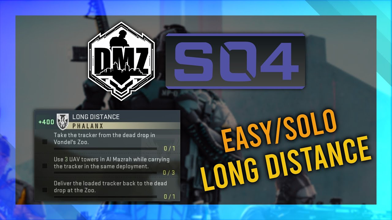 Long Distance (Phalanx) GUIDE | DMZ Season 4 Mission Guide | Vondel Guide