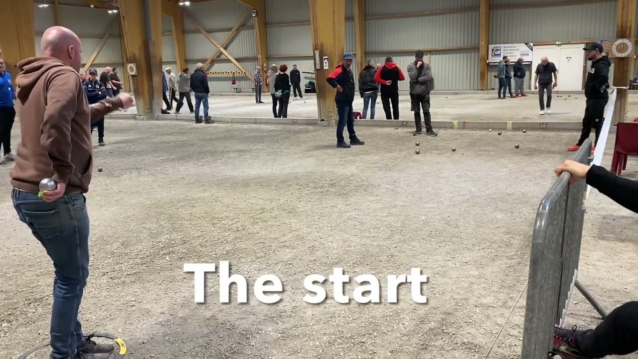 Daykin demolition - A study of carreau and shooting in P&eacute;tanque at Tourlaville #petanque2025 #boules