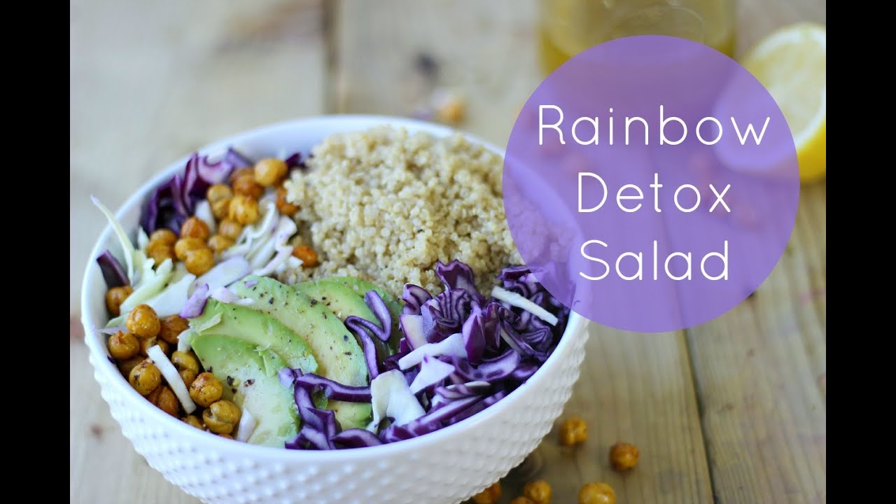 Rainbow Detox Salad | Healthy Salad Recipe