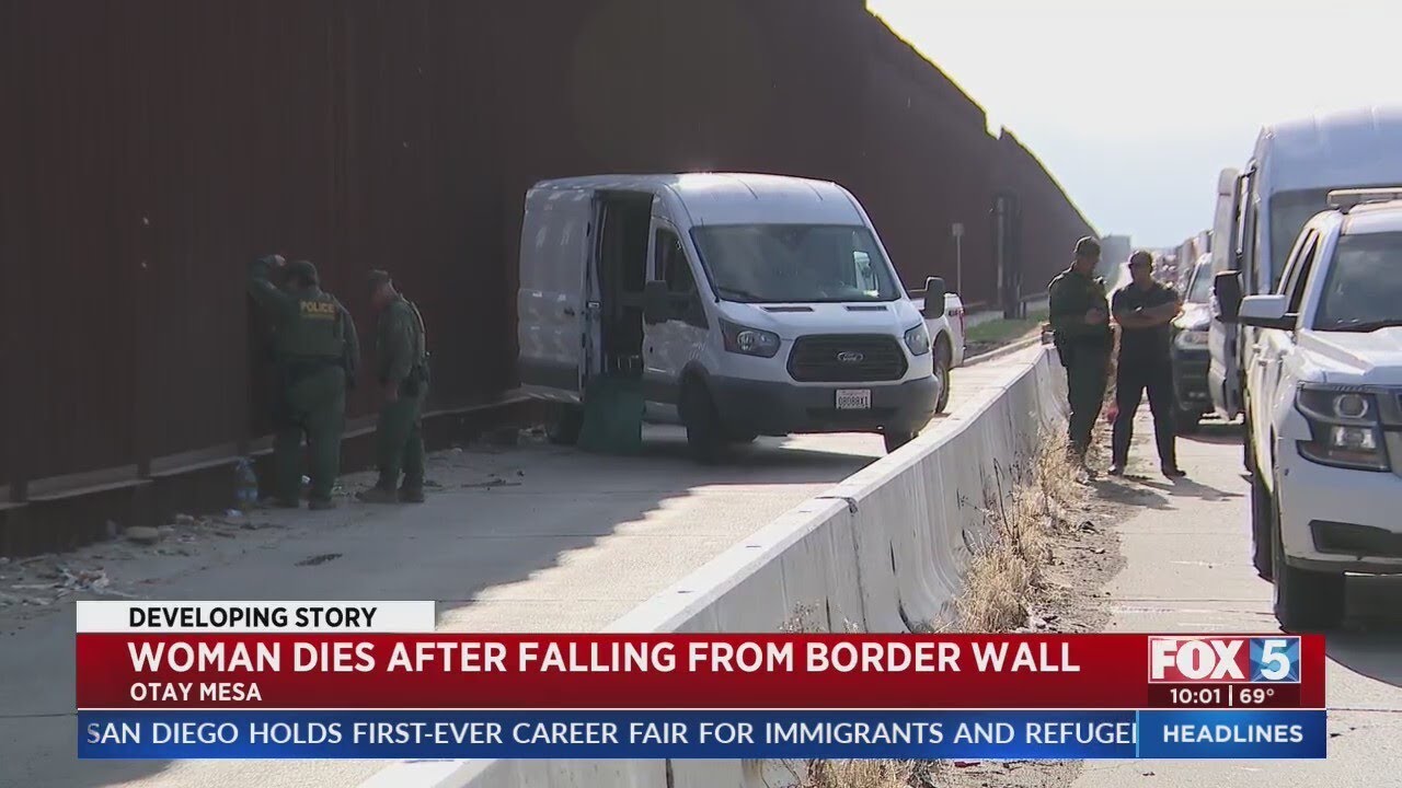 Woman Dies After Falling From Border Wall