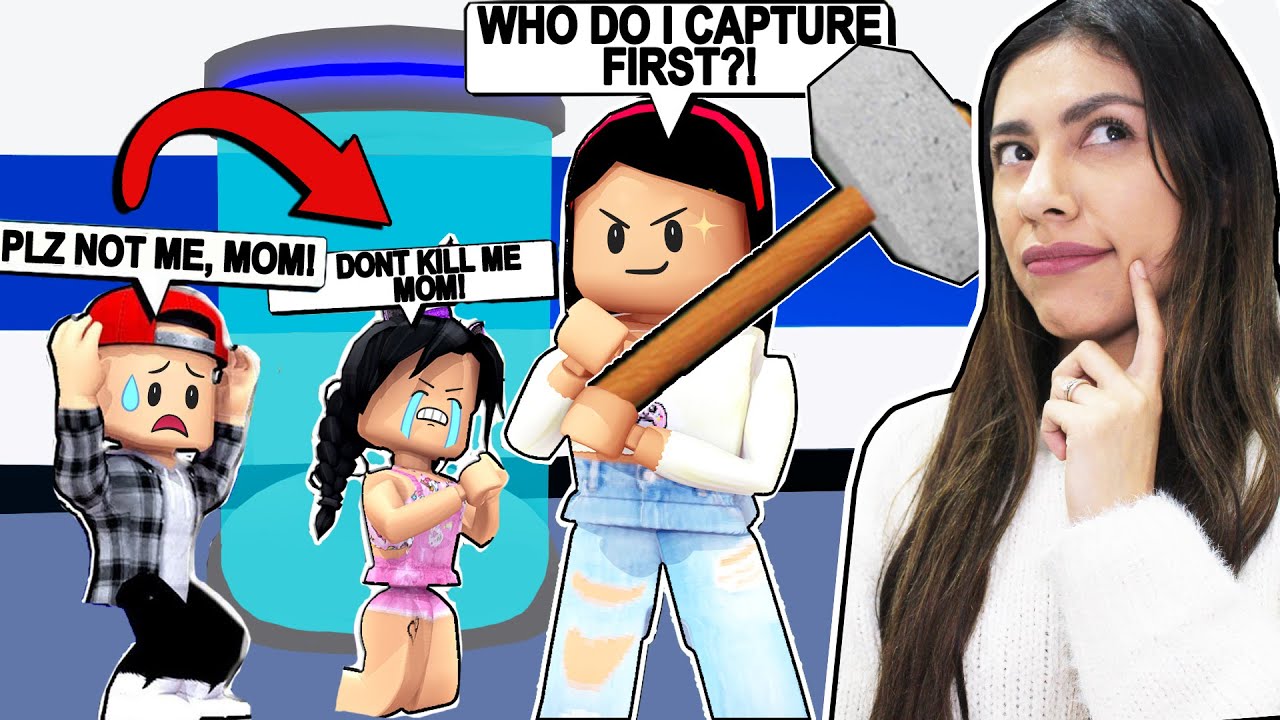 I CAN ONLY SAVE ONE OF MY KIDS in FLEE THE FACILITY! *WHO DO I KILL FIRST!?* - Roblox