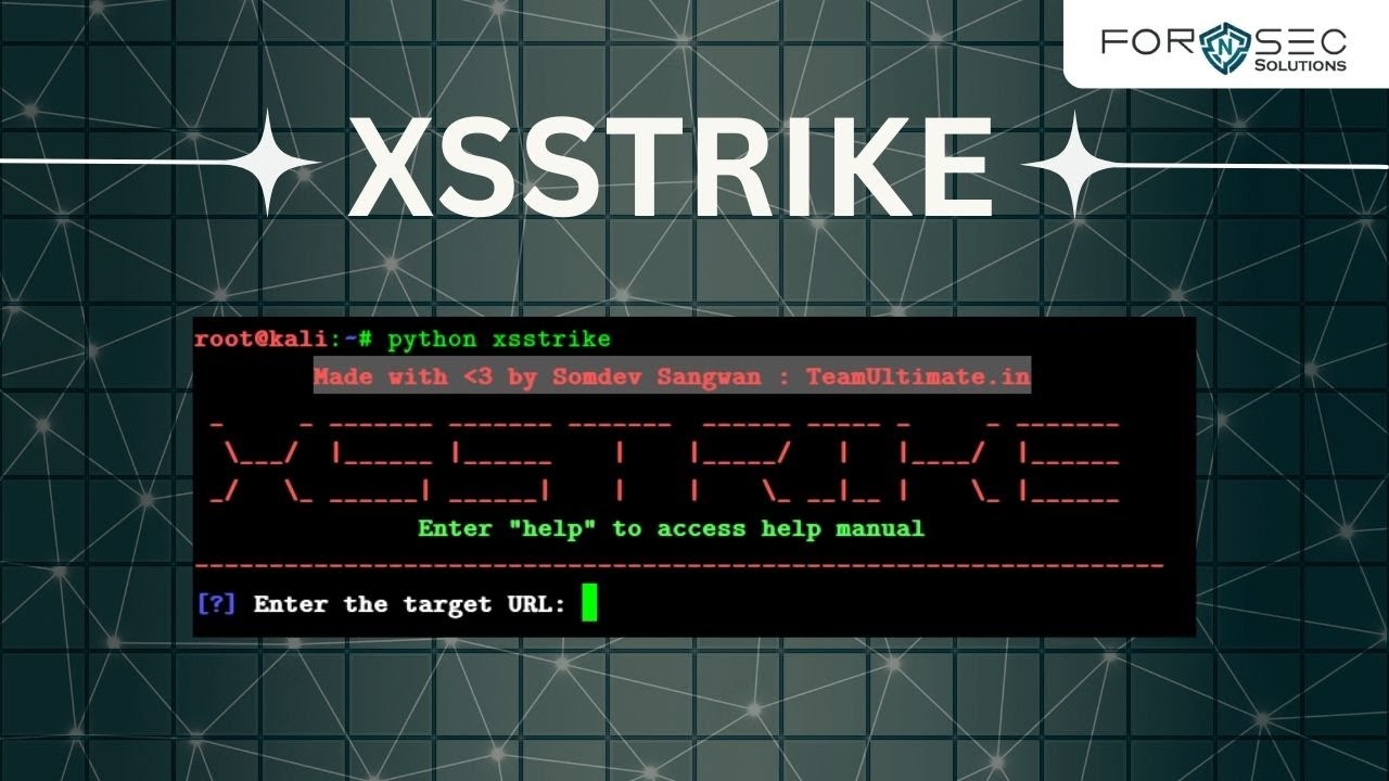 XSStrike Tool Tutorial | Advanced XSS Scanner for Web Application Security | Complete Guide