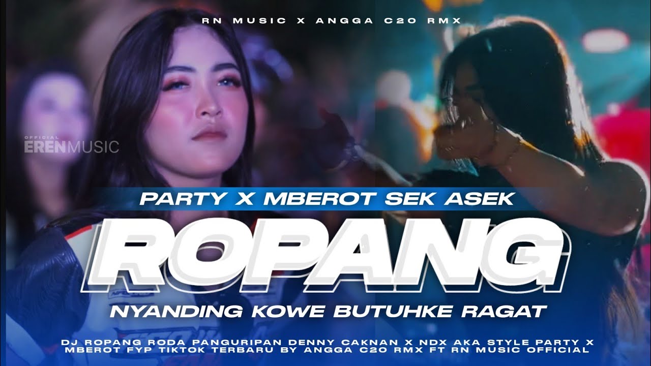 DJ ROPANG - RODA PANGURIPAN PARTY MBEROT BASS HOREG FYP TIKTOK BY ANGGA C20 RMX