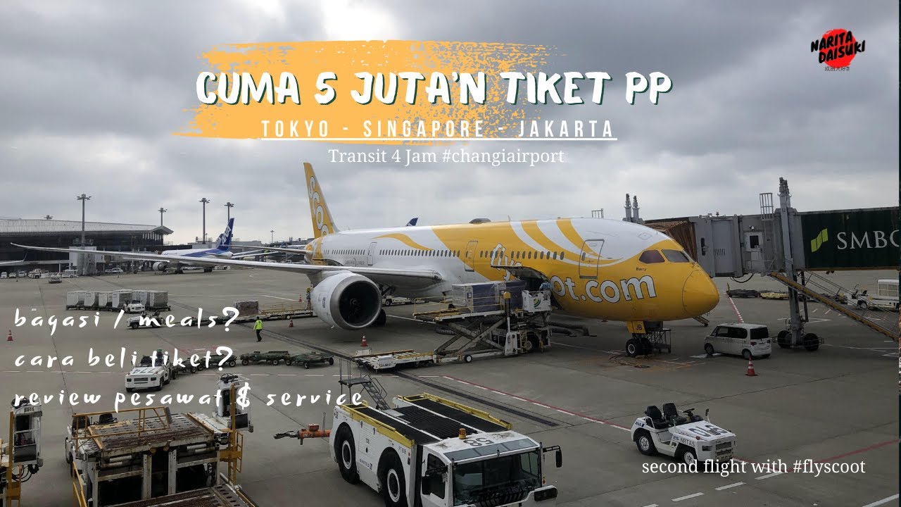 Kepulangan sementara (Bagi pemegang KTP Jepang) ke Indonesia dengan maskapai Scoot