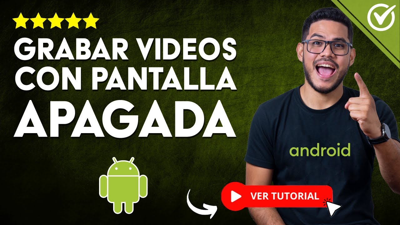 Cómo GRABAR VIDEOS con la Pantalla del Celular Apagada | 📴​ Graba Videos en Secreto 📴