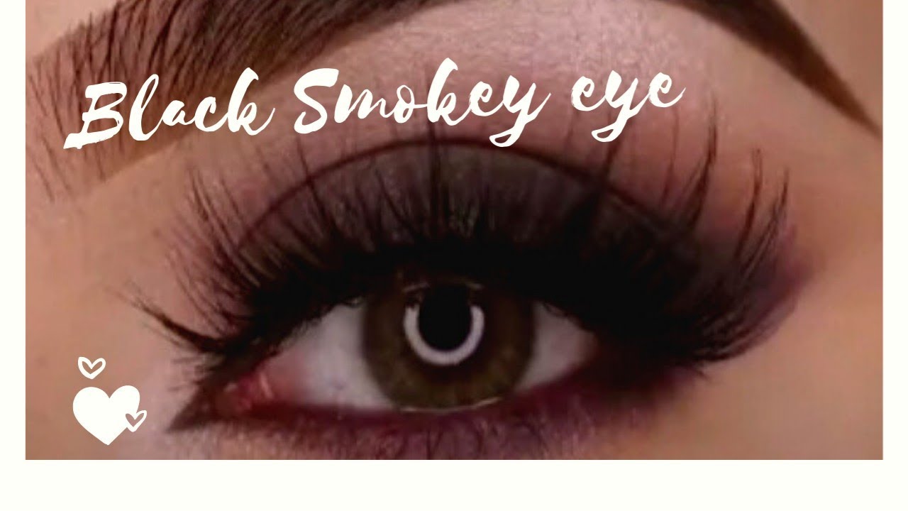 Black Smokey Eye for Beginners | Use 1 Trick for perfect classic smokey eye| Black Smokey Eye |