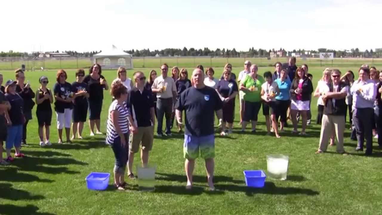 NAIT President Dr. Glenn Feltham ALS Ice Bucket Challenge