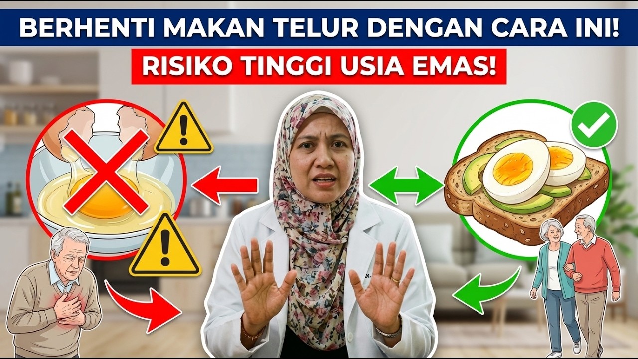 Jangan Makan Telur Sebelum Tahu Ini! 10 Bahaya Tersembunyi Yang Warga Emas Wajib Elakkan Setiap Hari