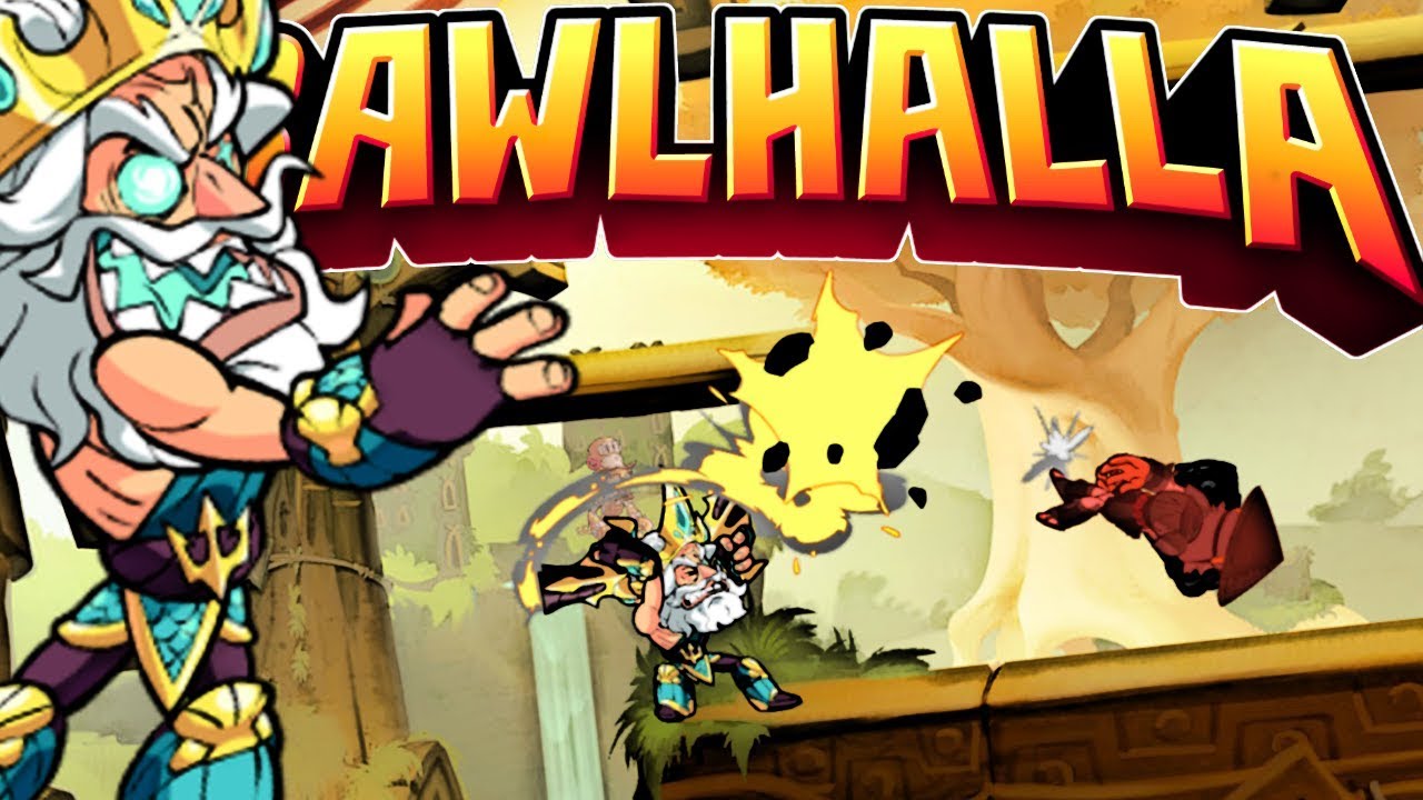 Посейдон Тэтч, бог моря | Путь к алмазной лиги (Топ-250) #3 - Brawlhalla, рейтинговые матчи 1 на 1