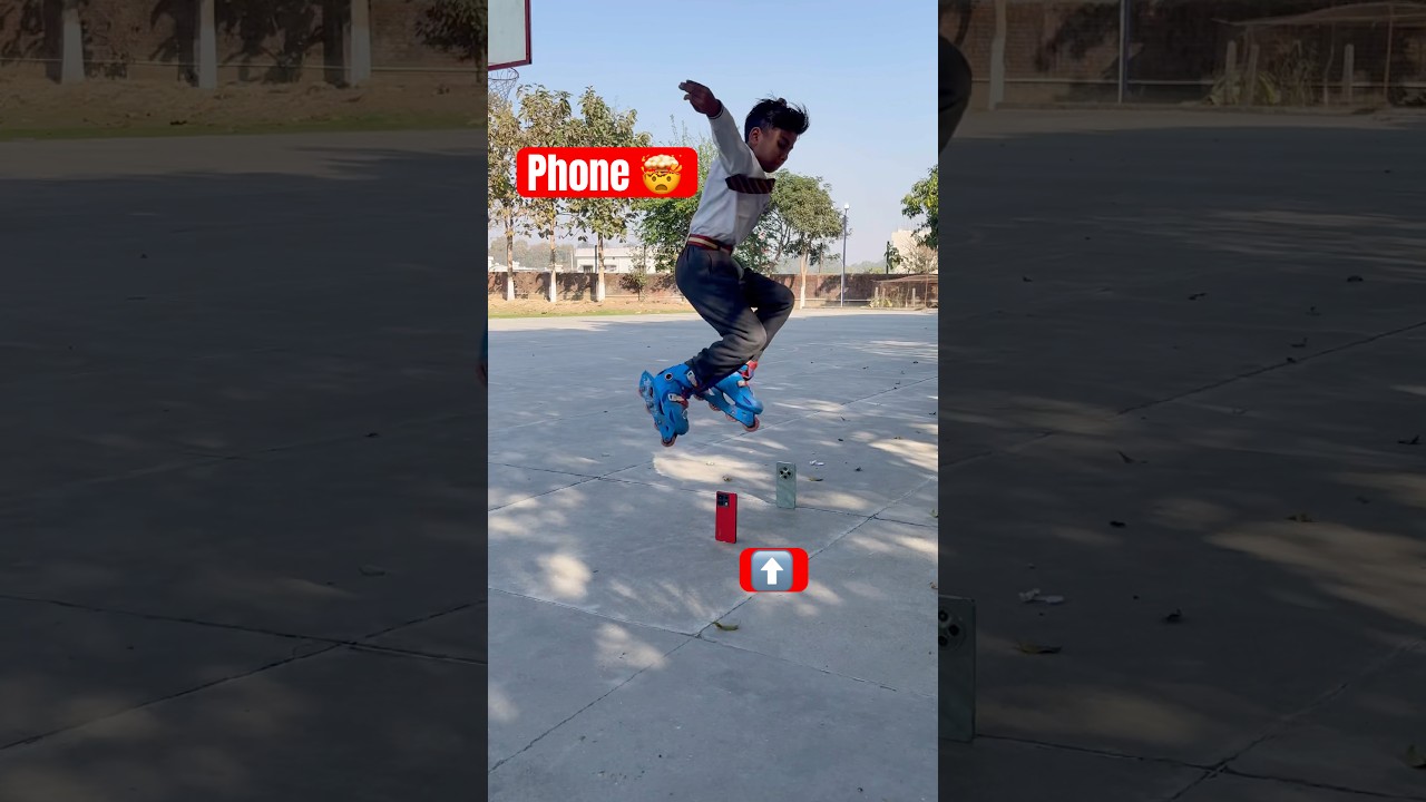 How to Jump on Roller Skates | Beginner Skating Trick 🇮🇳