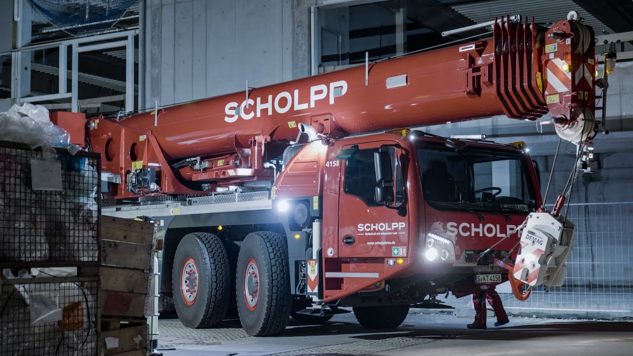 BEIM BRÜCKENEINHUB SETZEN WIR AUF UNSEREN NEUEN S-HK 80.