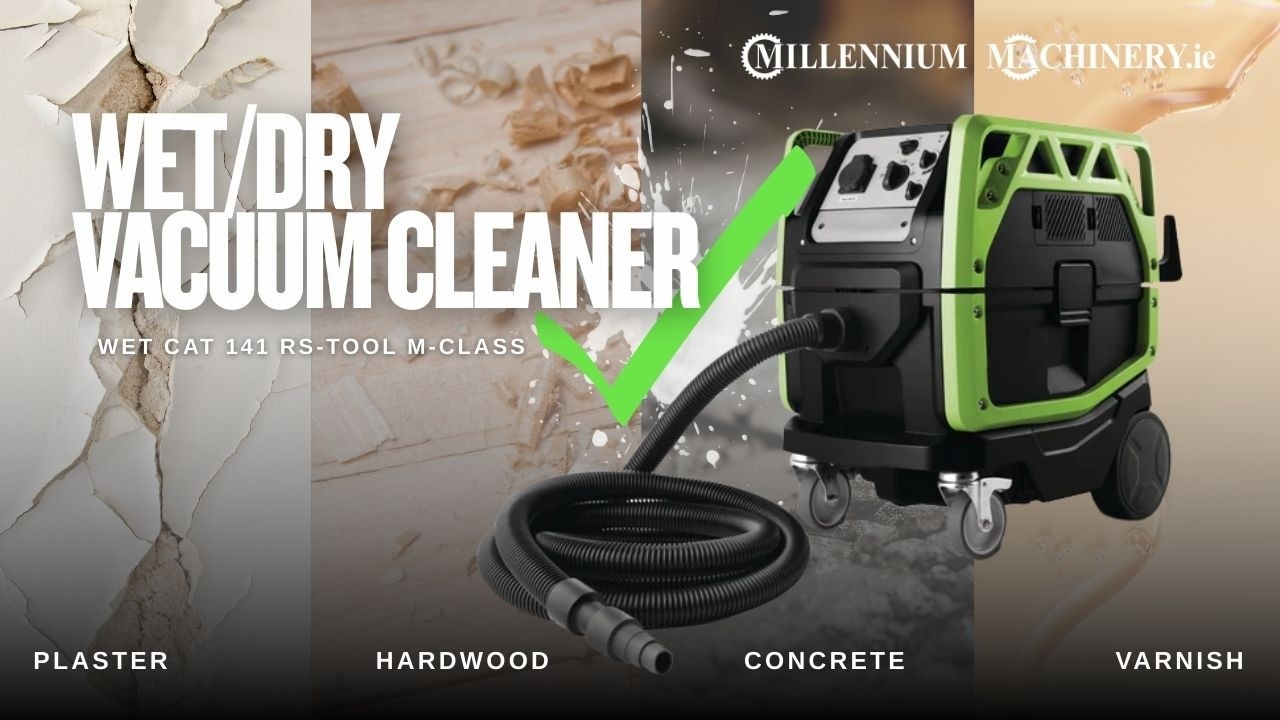 WETCAT 141 RS-Tool M-Class Review | Heavy-Duty Wet & Dry Vacuum Cleaner