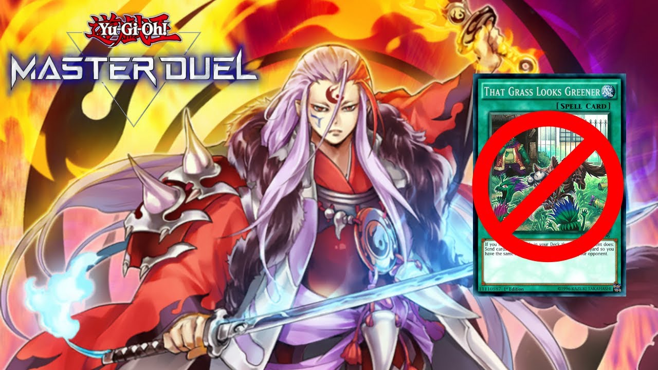 NO GRASS NEEDED! 40 CARDS SHIRANUI DECK PROFILE WITH COMBO TUTORIAL - YU-GI-OH MASTER DUEL