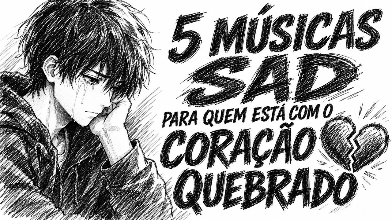 5 MÚSICAS SAD PRA QUEM TÁ COM O CORAÇÃO QUEBRADO I Música com legenda - Sad Music #musicalegendada