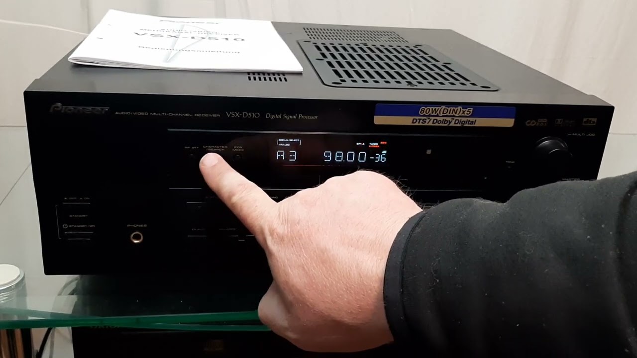 Pioneer VSX-D510 TEST f&uuml;r Ebay am 25.04.2024