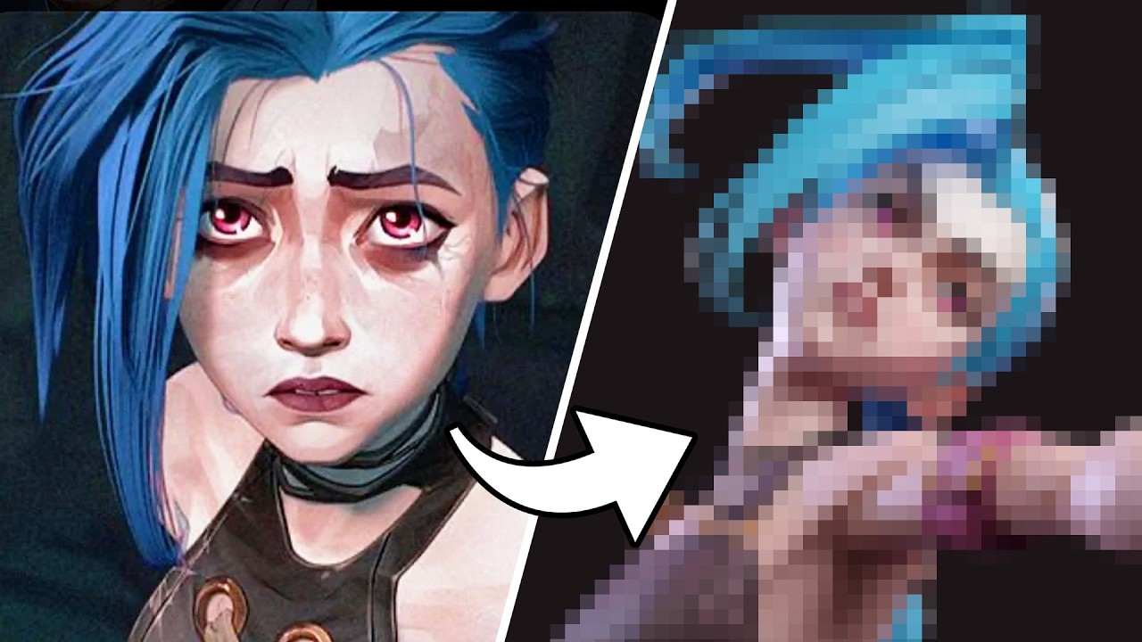 Sculpting Jinx from Start to Finish ✨ Arcane Season 2 ✨