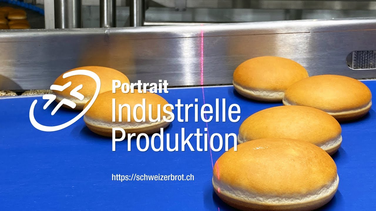 Industrielle Brot Produktion in der Fortisa AG | Hamburger Buns für McDonalds