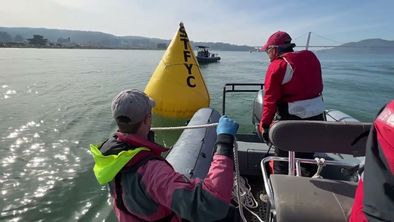 Race Committee Training Video: Setting a Yellow Inflatable