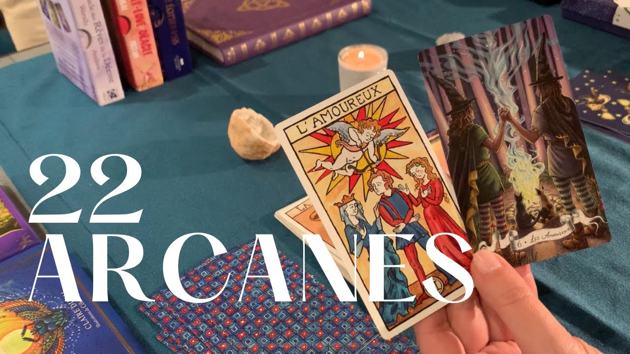 22 ARCANES MAJEURS tarot pour découvrir le tarot