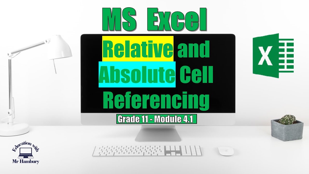 RELATIVE and ABSOLUTE Cell Referencing | MS Excel