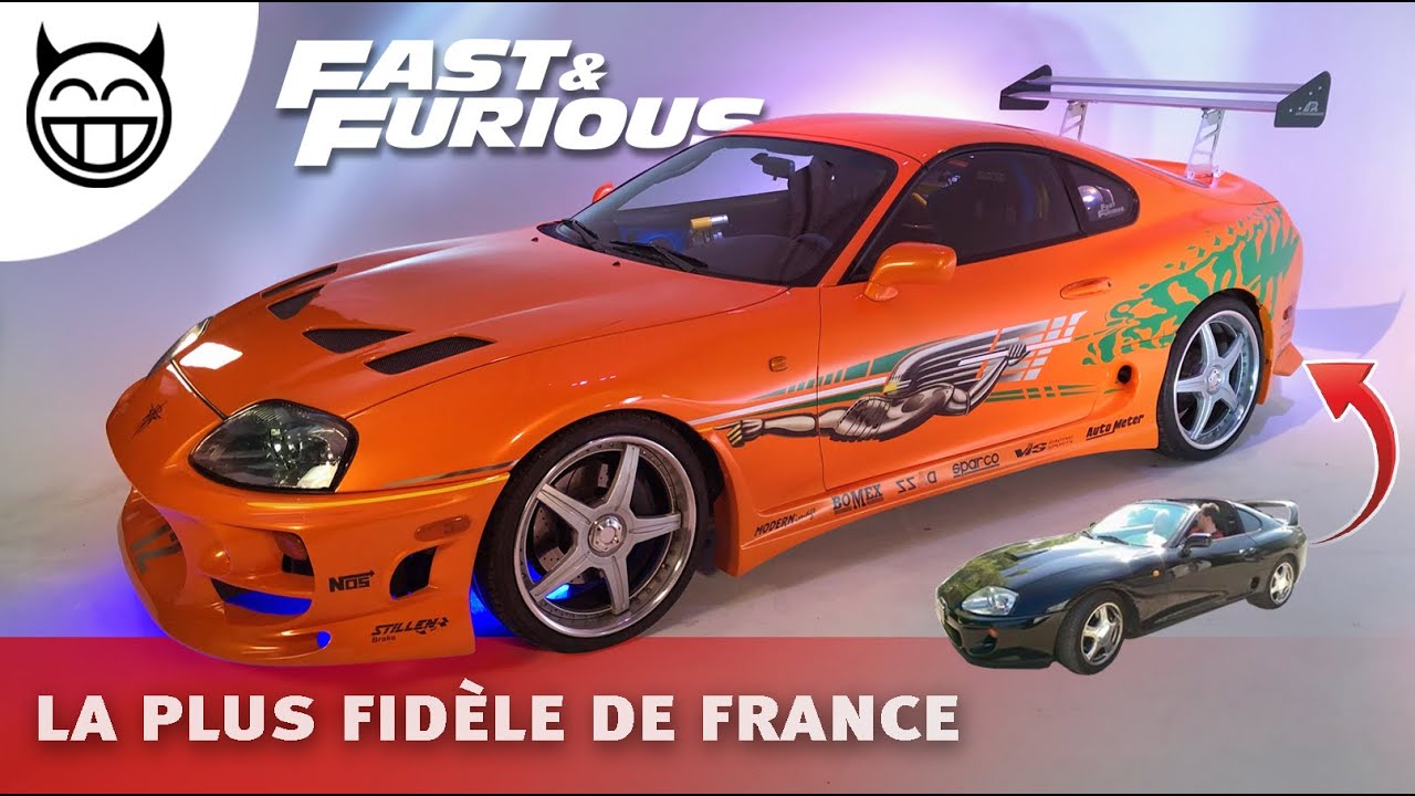 Toyota Supra Fast and Furious de Benji – La plus fidèle réplique de France