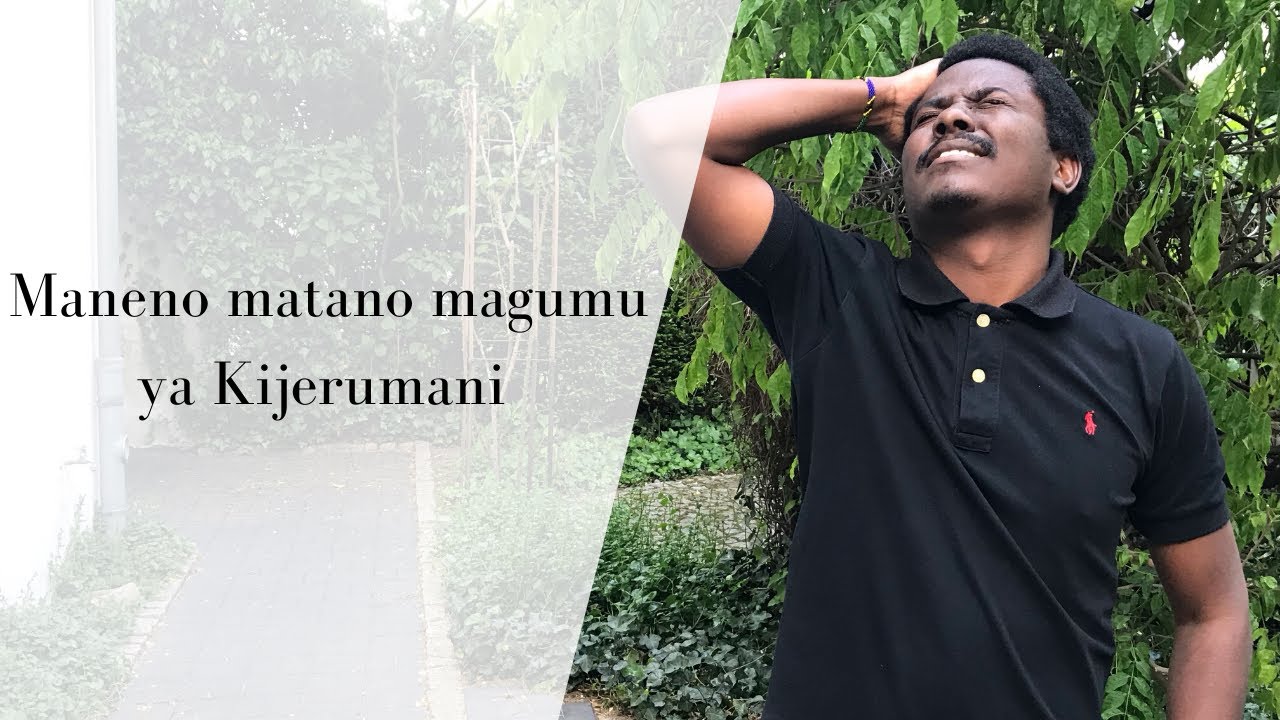 Maneno matano magumu ya Kijerumani