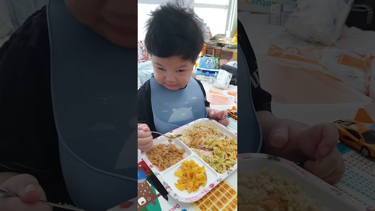 น้องGN 4.5Y ทานข้าวเช้าแสนอร่อย น้ำหนักขึ้นมาเยอะเลยครับ