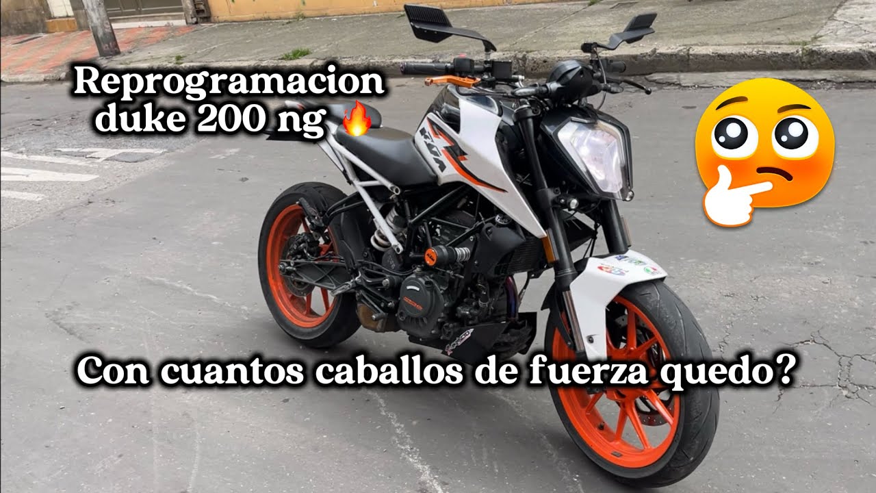 Reprogramacion de duke 200 ng en op motos 