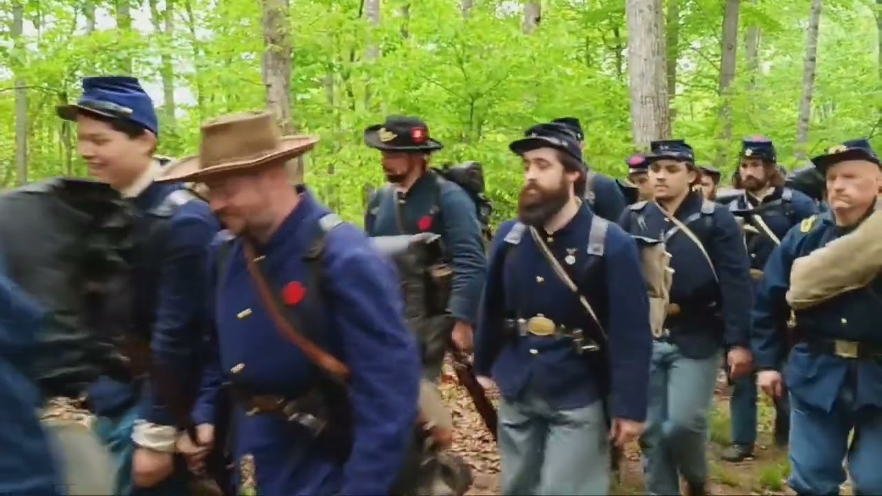 160th Wilderness - the 83rd PA Marches By