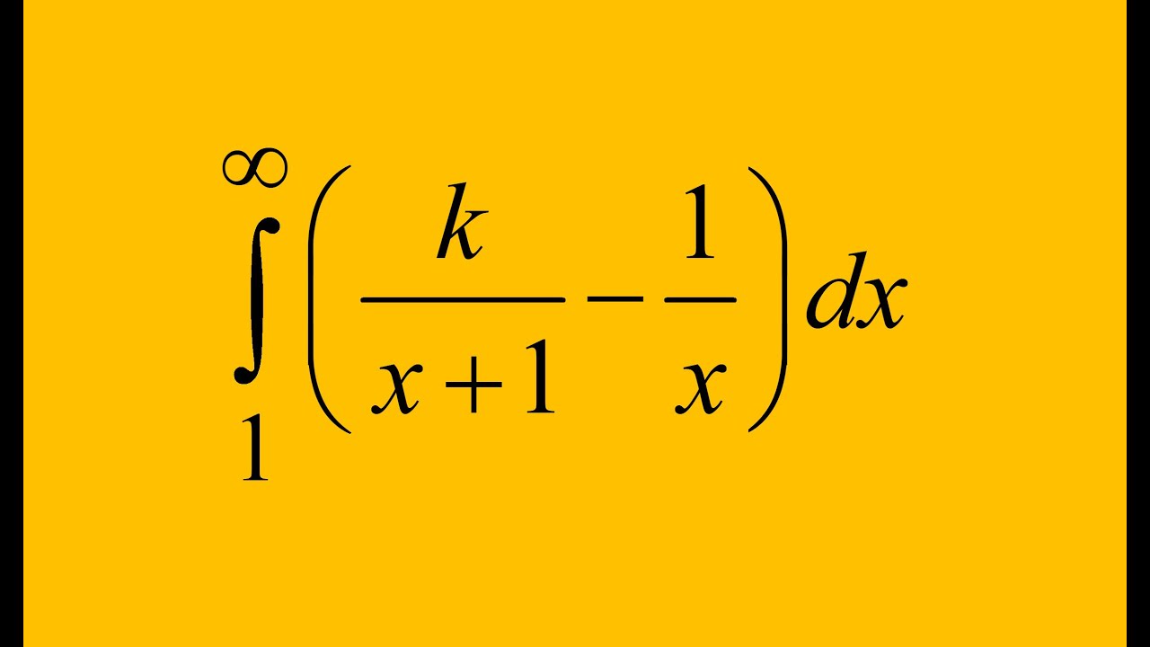 Genelleştirilmiş integral, Integralin yakınsaklığı,  Calculus, Üniversite Matematiği,  ÖABT