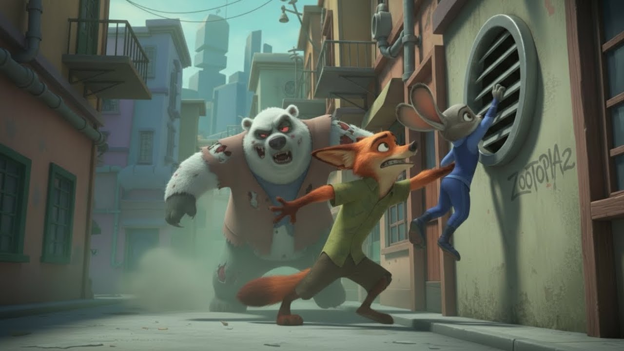 Zootopia 2.😱Zombies attacks on Zootopia👺 #zootopia2 #NickandJudy #NickJudy