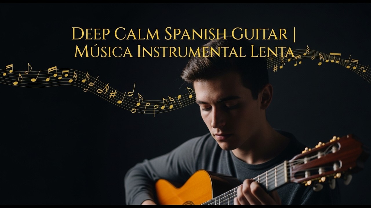 Música Sanadora de Guitarra Española ✨ Para Noches de Silencio y Paz