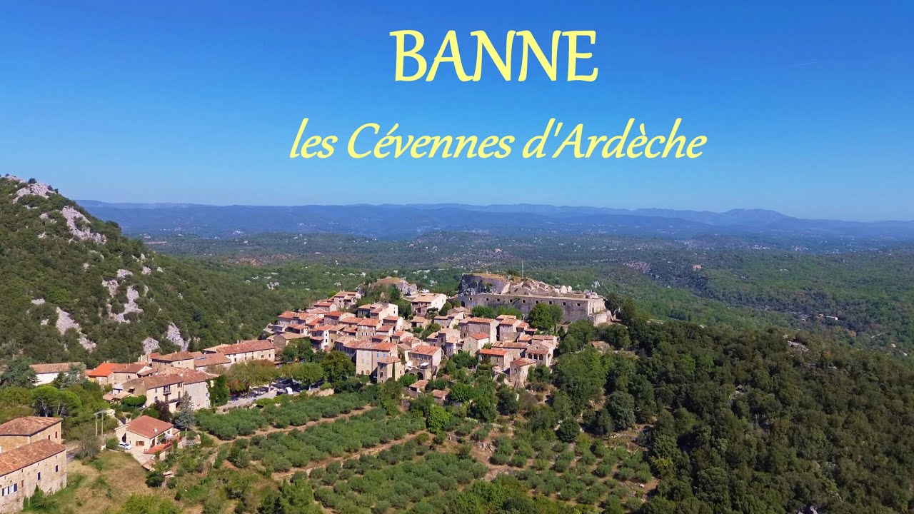 Banne, les Cévennes d'Ardèche