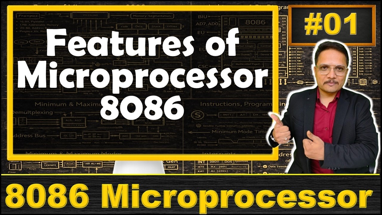 Особенности микропроцессора 8086: функции и основы | Микропроцессор 8086