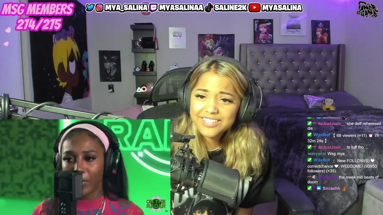Mya Salina REACTS to The Kenzo B 